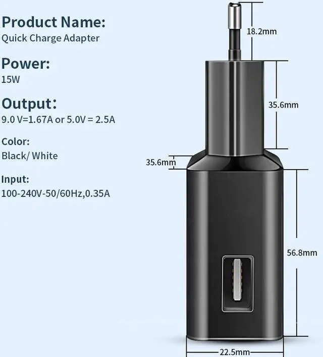 Alt view image 3 of 5 - C For  S8 S9 plus Originele Fast Charger 1.2 m  Type C Kabel Travel Adapter EU/US Note8 S9 S8 C5 c7 C9 pro Devices
