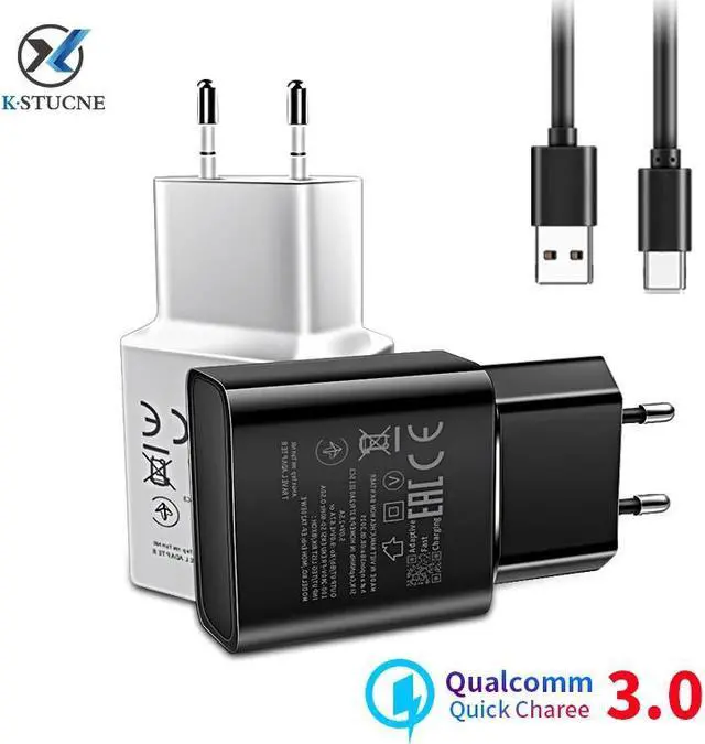 Main image of C For  S8 S9 plus Originele Fast Charger 1.2 m  Type C Kabel Travel Adapter EU/US Note8 S9 S8 C5 c7 C9 pro Devices