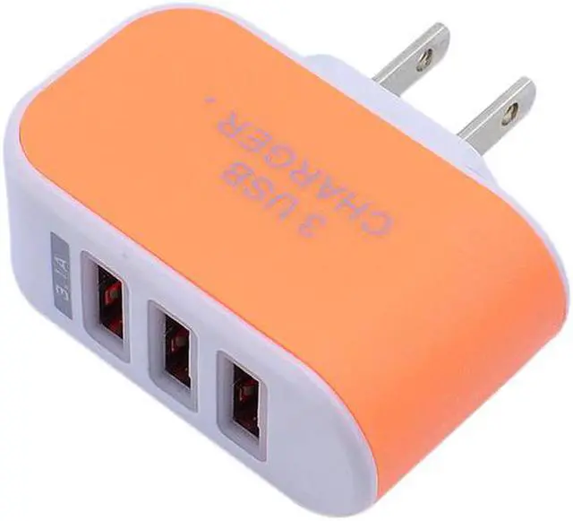 Alt view image 2 of 5 - Plug Wall Charger Station 3 Port USB Charge Charger Travel AC Power Chargers Adapter for   iPhone Dropshopping