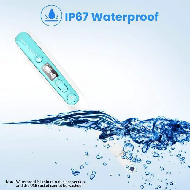 Alt view image 4 of 5 - WiFi Oral Dental Endoscope 8 Adjustable Led Lights Intraoral Camera HD Video for IOS Android Teeth Inspection Endoscope