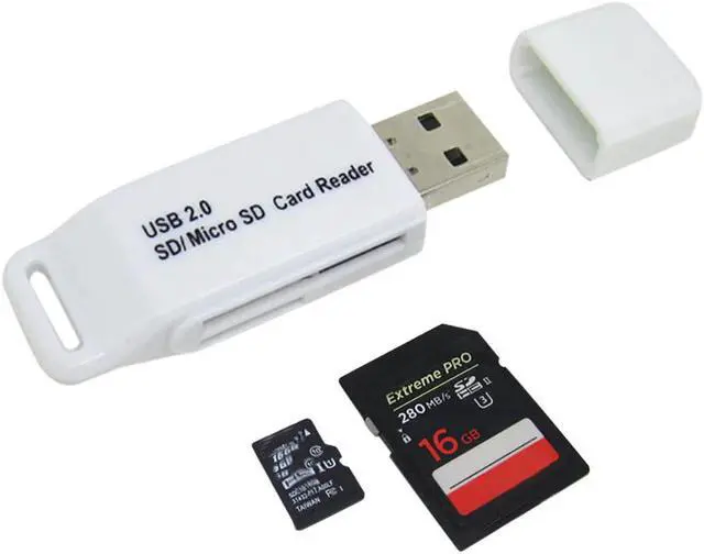 Main image of 2019 HOT USB2.0 MicroSD MicroSDHC / T-Flash Card reader Compact Flash Card Reader#T2