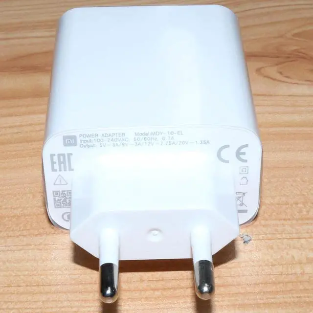 Alt view image 3 of 5 - Mi 9 QC4.0 27W Usb Fast Charger Quick Turbo Charge Adapter Type C Cable for Mi CC9 Pro 9T Pro Max3 Redmi K20 Note 7 8 Pro