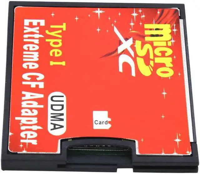 Alt view image 3 of 5 - Micro SD TF to CF Card Adapter For MicroSD/HC to Compact Flash Type I Memory Card Reader Converter For Camera