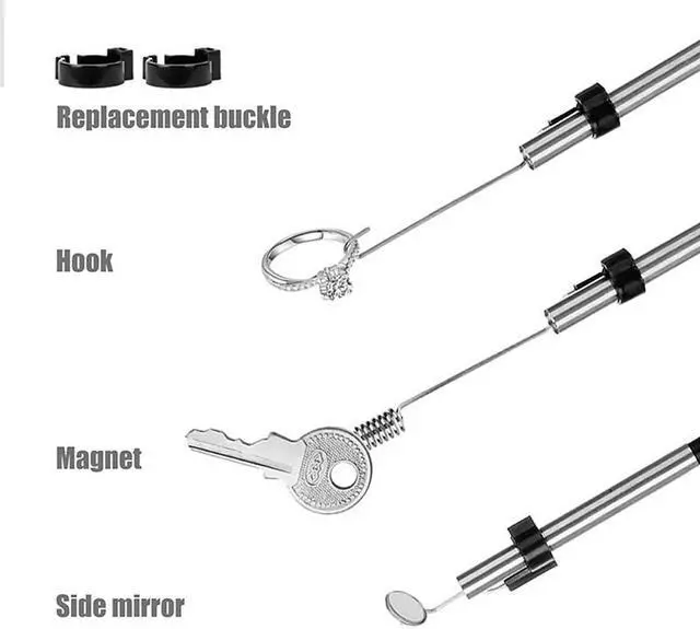 Alt view image 5 of 5 - 3.9mm Industrial Endoscope Camera 1080P HD 4.3IPS Screen Pipe Drain Sewer Duct Inspection Camera IP67 Snake Camera WIth 6 LED