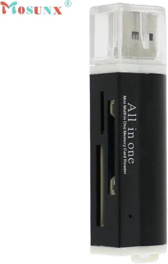 Alt view image 5 of 5 - Simplestone for Micro SD SDHC TF M2 MMC MS PRO DUO All in 1 USB 2.0 Multi Memory Card Reader oct31