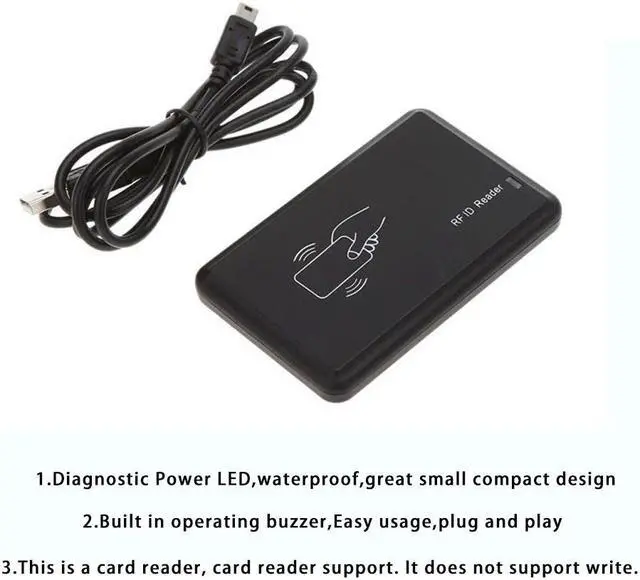 Alt view image 4 of 5 - Port 13.56MHz Mifare RFID Contactless Proximity Sensor Smart magnetic card reader