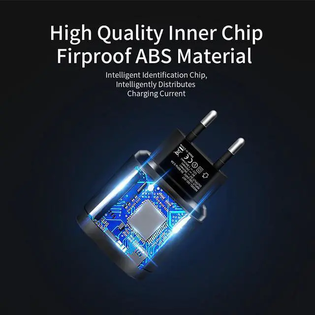 Alt view image 2 of 5 - Quick Charge 3.0 Fast Mobile Phone Charger EU Plug Wall USB Charger Adapter for iPhone 6 7 8 X MAX QC3.0 for Samsung Xiaomi