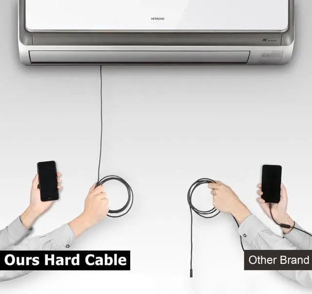 Alt view image 4 of 5 - 720P 8mm Endoscope Camera Usb Type-C 3 In 1 Android Camera Borescope For Android Phone PC Laptop Otoscope Inspection IP68 Camera