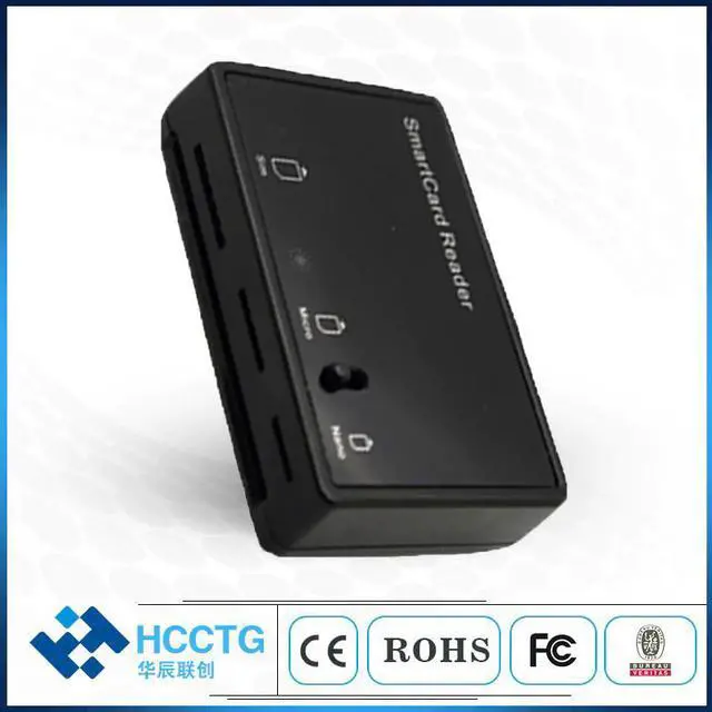 Alt view image 2 of 5 - Portable Linux Android USB Multi SIM Card Reader With With PC/SC CCID Protocal DCR3516