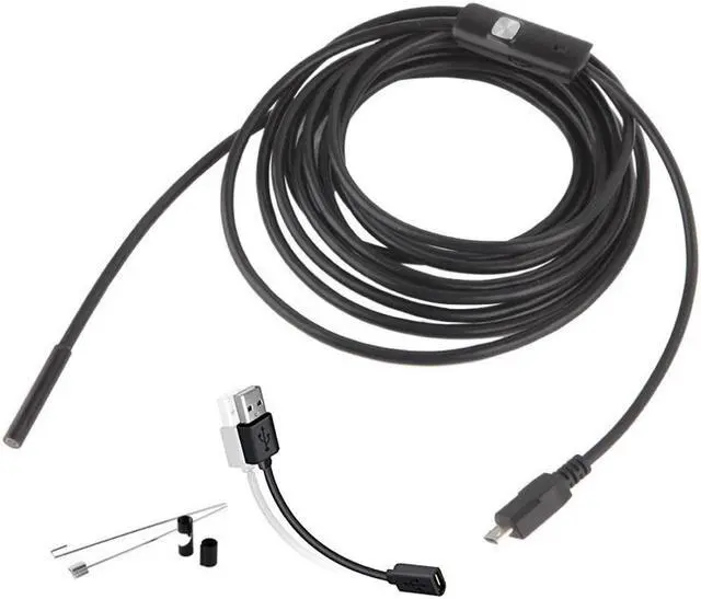 Alt view image 2 of 5 - 1080P Full HD Mini Android Camera Endoscope IP67 1920*1080  2m 5m Micro USB Inspection Video Camera Snake Borescope Tube