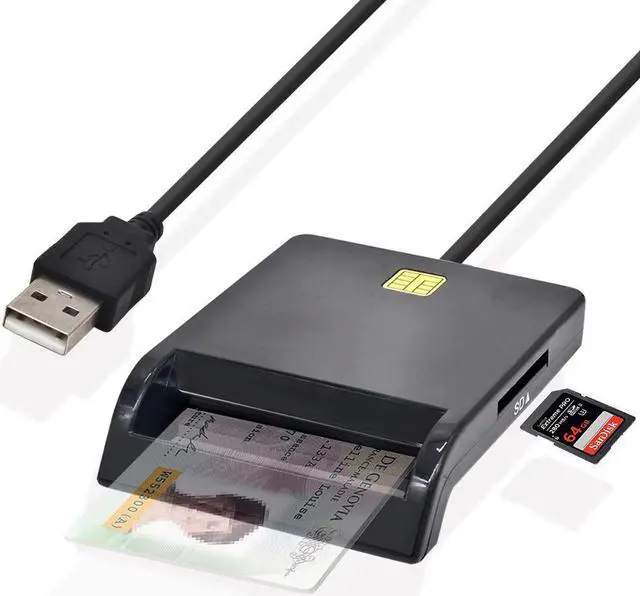 Main image of X02 USB SIM Smart Card Reader For Bank Card IC/ID EMV SD TF MMC Cardreaders USB-CCID ISO 7816 for Windows 7 8 10 Linux OS