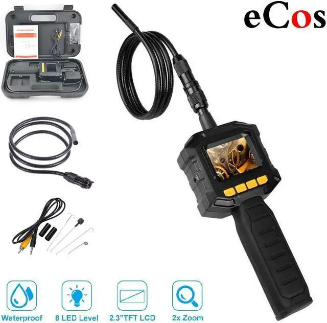 Main image of Digital Endoscope Waterproof Borescope Inspection Camera LED Light Portable Videoscope Car Engines Ventilation System