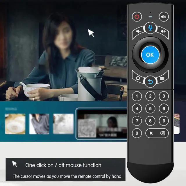 Main image of G21 Voice Remote Control With Backlight Backlit 2.4G USB Wireless Fly Air Mouse for Android TV Box Television