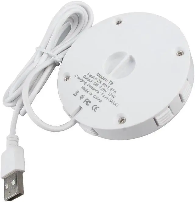 Alt view image 4 of 5 - QI Wireless charger invisible desktop furniture table hidden embedded adsorption suspension For IPhone  QI Universal