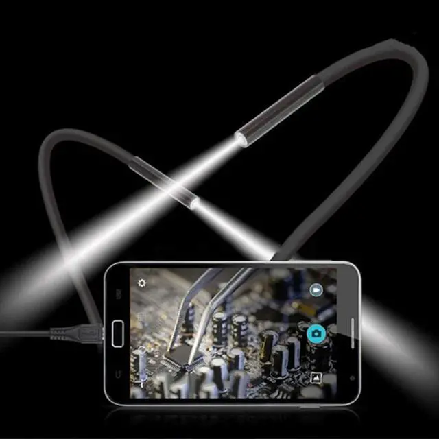 Alt view image 3 of 7 - Endoscope Handheld 4.3inch LCD Screen Borescope High Definition 1080P Pipe Inspection Camera with LED Light 3M Tool