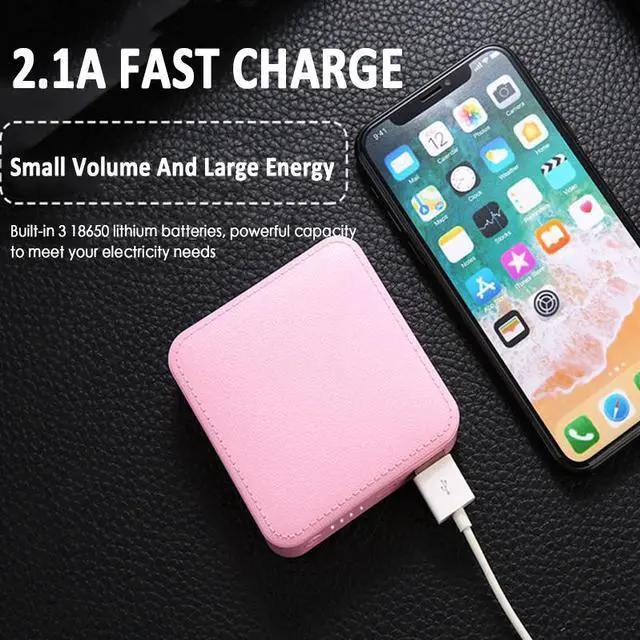 Alt view image 2 of 5 - Power Bank 4000mAh 6000mAh 8000mAh Slim USB Portable External Battery Charger Pack For IPhone  Mi  PoverBank