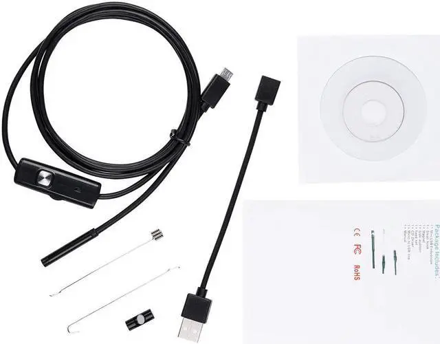 Alt view image 2 of 5 - 720P 8MM OTG Android Endoscope Camera 1M 2M 5M 10M Video Endoscope Borescope Inspection Camera Windows USB Endoscope for Car