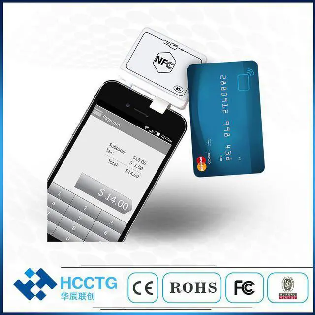 Alt view image 4 of 5 - 35mm Audio Jack ACR35 MobileMate Smart NFC RFID Card Reader Writer 13.56mhz For Android/IOS mobile phone+SDK kit