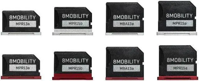Alt view image 3 of 5 - 8Mobilit Aluminum MiniDrive Micro SD Card Adapter Memory Card Reader For Macbook Pro Retina 15'' Late 2013/After Model 504A