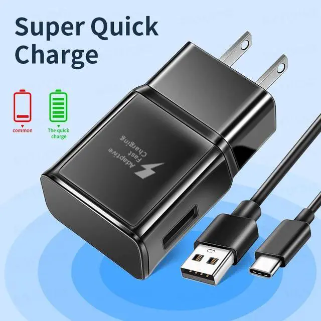 Alt view image 2 of 5 - C For  S8 S9 plus Originele Fast Charger 1.2 m  Type C Kabel Travel Adapter EU/US Note8 S9 S8 C5 c7 C9 pro Devices