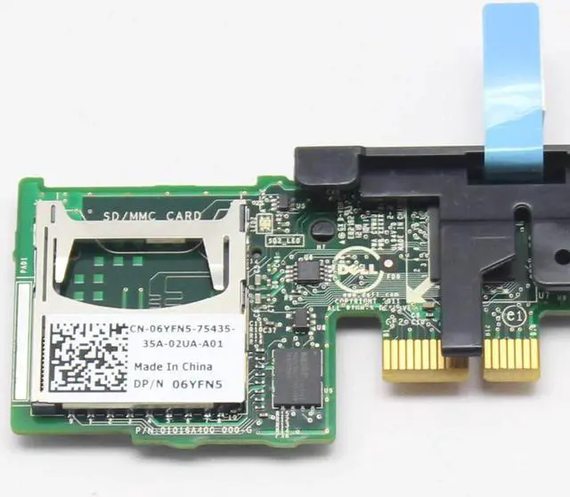 Alt view image 5 of 5 - 06YFN5 6YFN5 FOR Dell R720 R620 R720xd PCIe Dual SD Card Module Reader