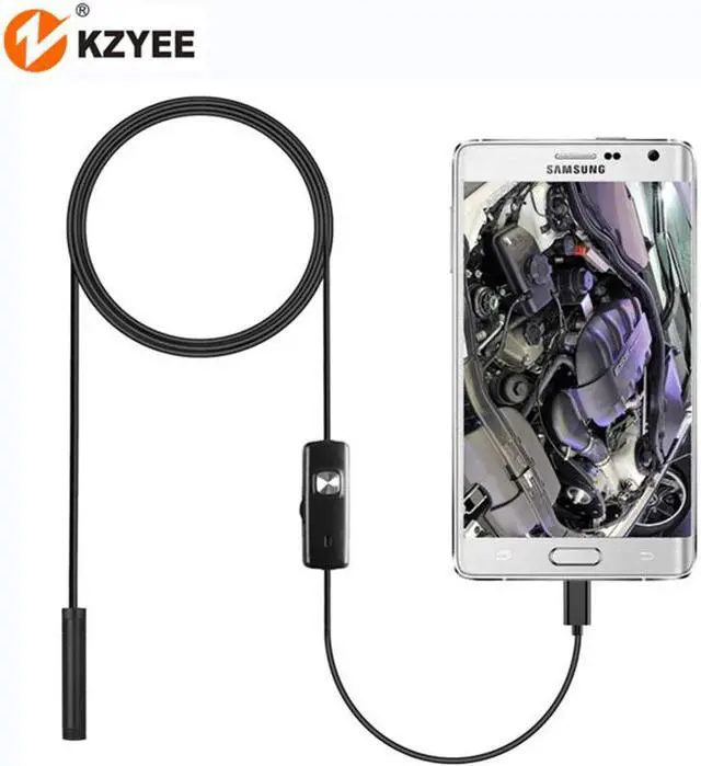 Main image of USB OTG Endoscope Camera 7mm IP67 Waterproof USB Inspection Borescope Camera with 6LEDs for Samsung Huawei Xiaom PC