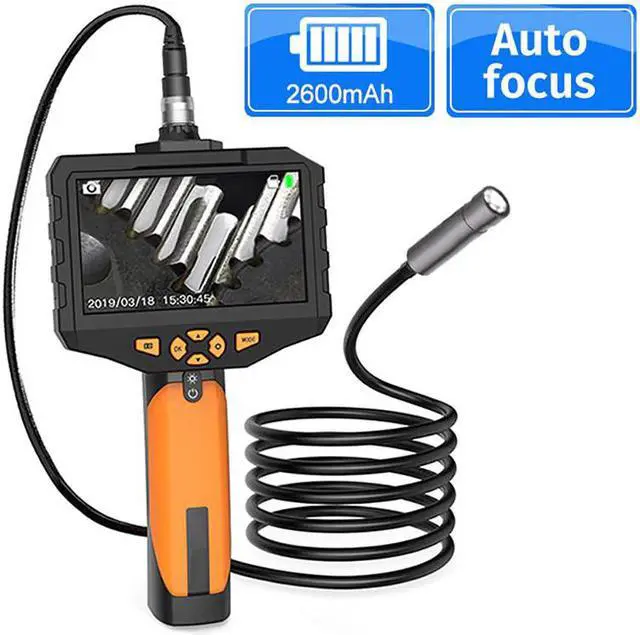 Main image of Newest Auto Focus Inspection Camera 14.5mm Industrial Endoscope with 4.5 Inch 1920*1080 HD IPS Screen Waterproof Snake Camera