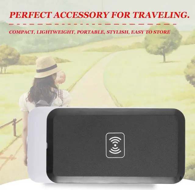 Alt view image 2 of 5 - Qi Wireless Charger For  Galaxy S8 S7 S6 edge Wireless Charging Pad For iPhone X 8 Plus Nokia Lumia 1520 930 920
