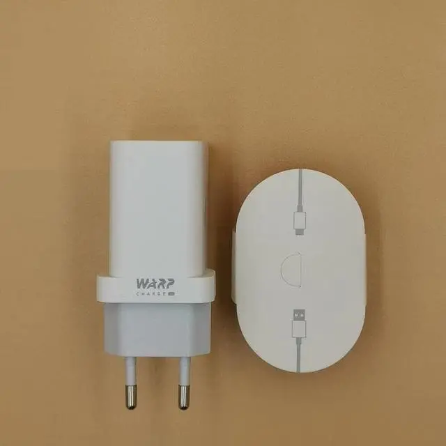 Alt view image 2 of 5 - Original  8 pro charger 30w Power Adapter Warp Charge 5V 6A Fast charing For  8 7 7T 6 6T 5 5T 3 3T