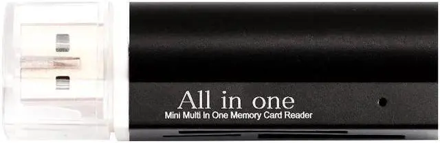 Alt view image 3 of 5 - USB Card Reader USB2.0 Mini Multi In One Memory Card Reader for TF Card Recorder Phone Storage Card Rotatable Card Reader