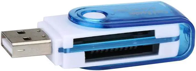 Main image of 2019 New USB 2.0 All in one Multi Memory Card Reader for Micro SD/TF M2 MMC SDHC MS Duo #T2