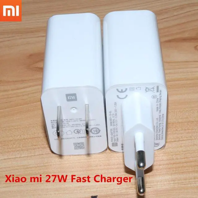 Main image of 27w Usb Fast Charger QC4.0 Turbo Charge Adapter Type C Cable for  9 9se 8 8se 9T Pro CC9 A3 Redmi K20 Note 7 Pro
