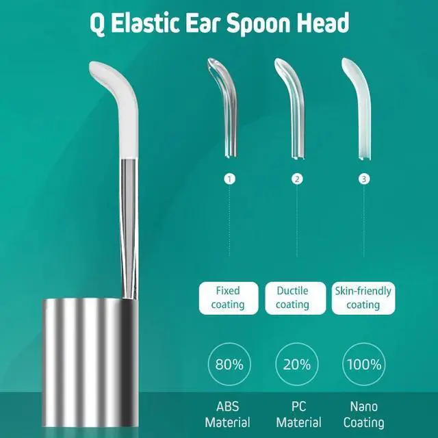 Alt view image 3 of 5 - Digital Otoscope Ear Camera with 5 Inch 1080P HD Screen Ear Scope Otoscopes 3.9mm Inspection Endoscope Ear Wax Removal Tool