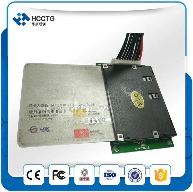 Alt view image 2 of 5 - All In One Reader Module Rfid Contact Smart Msr Hcc-T10-Dc3