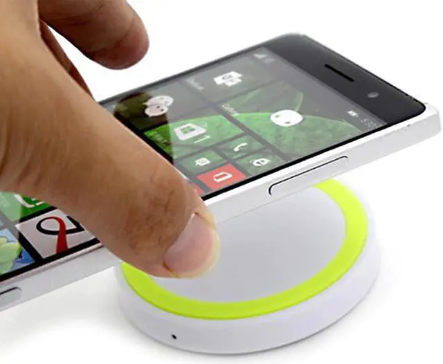 Alt view image 5 of 5 - Fast Wireless Charger For iPhone XS XR MAX 8 7 6S Plus Slim Charge Pad For Samsung Note5 S6 S6 Edge S7 S7 Edge Huawei Xiaomi