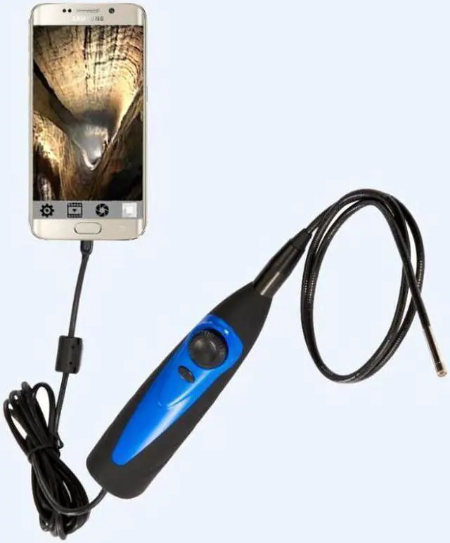 Alt view image 2 of 5 - 98AT Smart Phone Android OTG Endoscope Borescope Dia 7mm Waterproof USB Inspection Camera for Pipe Tube Inspection car checking
