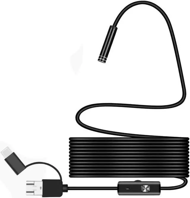 Alt view image 3 of 7 - Endoscope Camera HD USB Android Endoscope Waterproof 6 LED Borescope Inspection Camera Endoscope For Android PC For Iphone