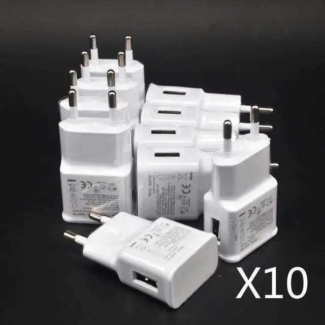 Main image of 10PCS/lot 5V 2A EU Plug Wall Travel USB Charger Adapter For Samsung galaxy S5 S4 S6 note 3 2 For iphone 7 6 5 HTC Huawei Xiaomi