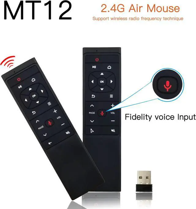 Main image of Backlit Smart TV Remote Control Controller Motion Sensing Air Mouse 6-axis Gyroscope 2.4G Air Mouse For Android TV BOX