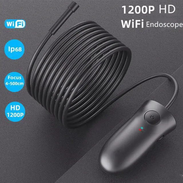 Alt view image 5 of 7 - Endoscope camera Android 5.5MM Micro USB Type-c USB 3-in-1 Computer Borescope Tube Waterproof USB Inspection Video Camera