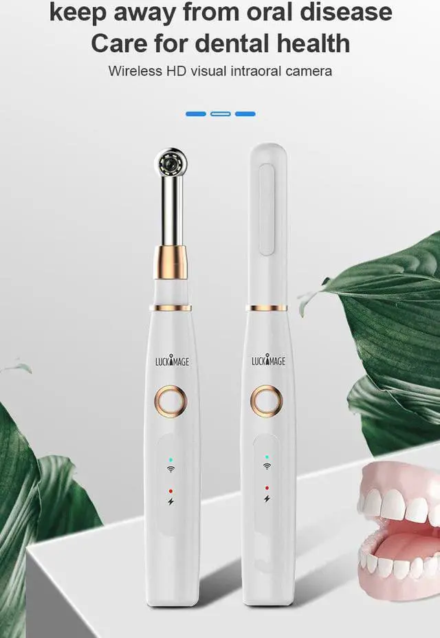 Alt view image 3 of 5 - Dental Intra Camera HD 720P WIFI Endoscope Teeth Mirror Wireless Real-time inspect camera otoscopio tooth camera