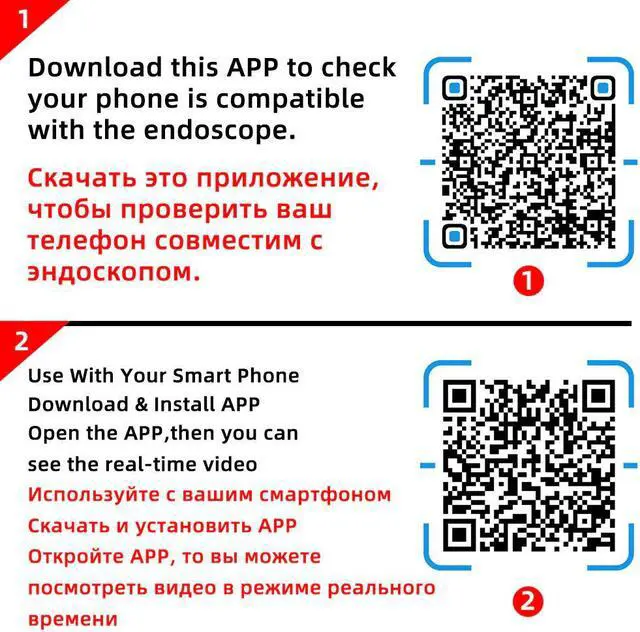 Alt view image 2 of 5 - 7mm Endoscope Camera Endoscopic Flexible IP67 6 LED Inspection Smartphone Cars Endoscope for Android Phone Type C USB