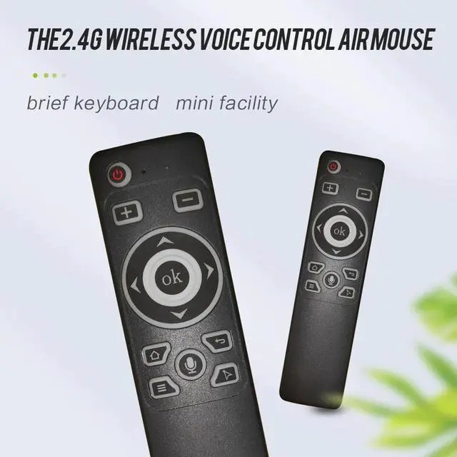 Main image of Air Mouse Voice Remote Control With 2.4G USB Receiver Gyro Sensing Wireless Smart Remote Latest For Android TV BOX PC