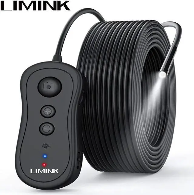 Main image of Borescope HD 1944p Snake Camera with LED Light 5mp Endoscope Camera Wireless Waterproof Inspection Camera for Smartphone