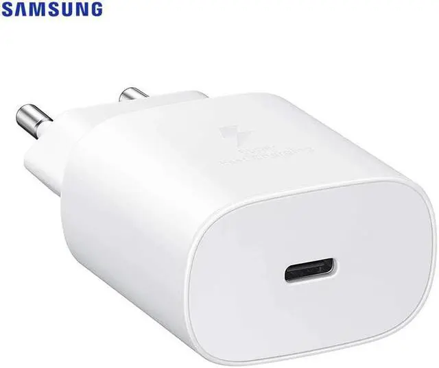 Alt view image 2 of 5 - Original Super Fast Charger Wall Charger EP-TA800 for  GALAXY S20 Plus S20U S20 Ultra S20PLUS Note 20 Ultra  25W