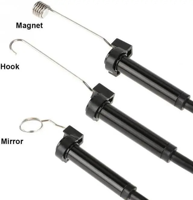 Alt view image 3 of 5 - USB Endoscope 3 in 1 Waterproof 6-Led USB Endoscope Borescope Inspection Camera 5M for Android with small hook