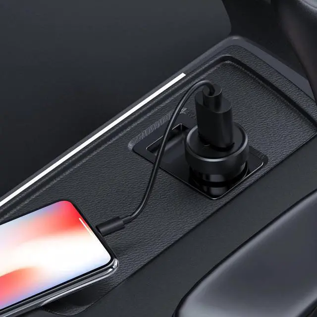 Alt view image 5 of 5 - Mini 2A USB Car Charger For Mobile Phone Tablet GPS Fast Charger Car-Charger USB Car Phone Charger Adapter in Car