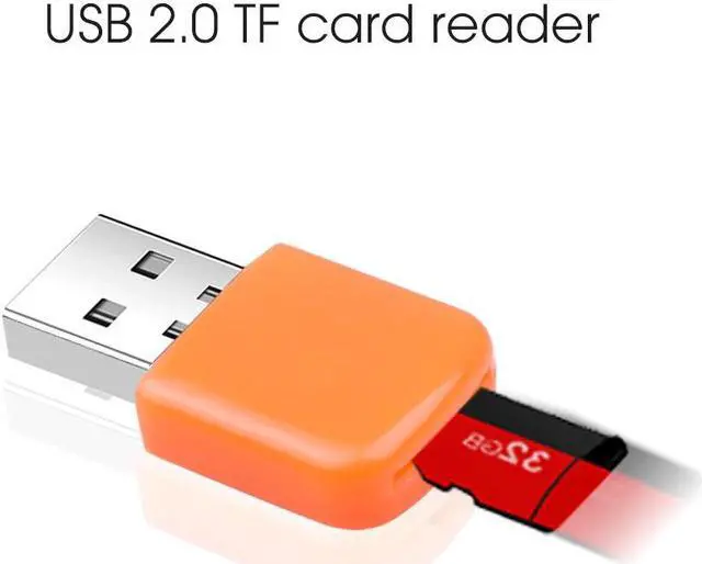 Alt view image 2 of 5 - USB Adapter High Speed USB 2.0 Card Read For Micro SD Flash TF Memory Card Reader MicroSD Transflash To Adapter