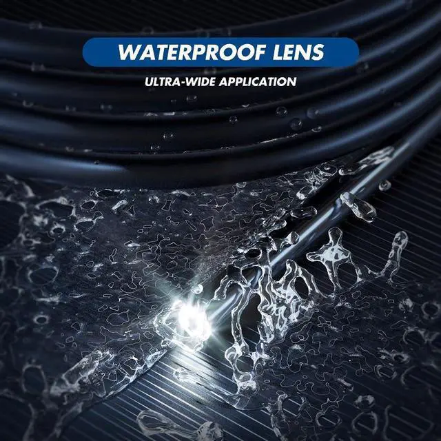Alt view image 5 of 5 - WIFI Endoscope 5.5mm lens HD1080P IP67 waterproof endoscopy 6 LEDs 2600 mAh inspection borescope camera for Android IPhone