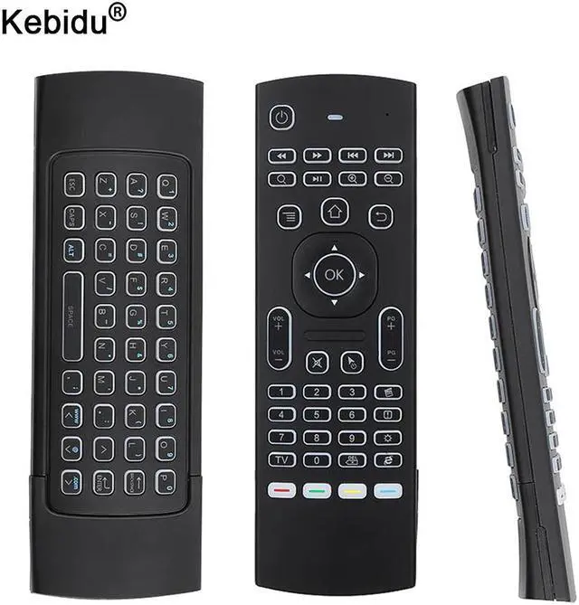 Main image of MX3 Air Mouse Smart Voice Remote Control Backlit 2.4G RF Wireless Keyboard IR Learning For Android 9.0 TV BOX X96 H96 MAX